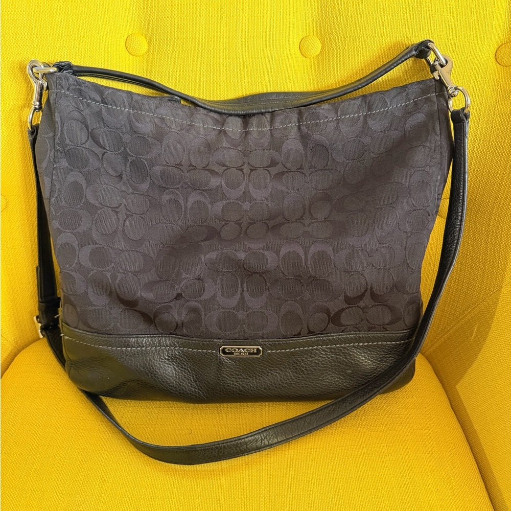 🖤Coach Park Signature Hobo Bag